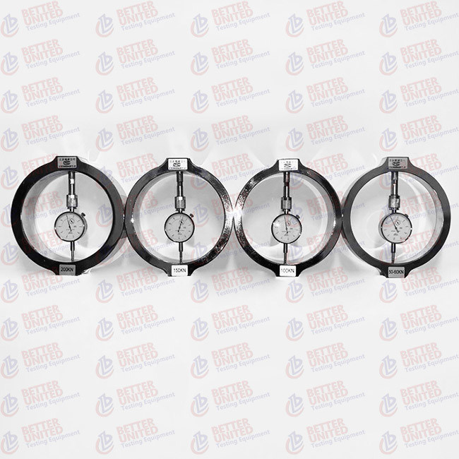 Load Ring Series, From 0.5 KN To 300 KN, Dial Gauge 0.001 Mm